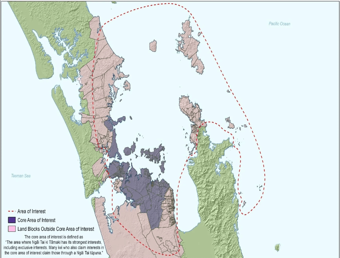 Map of the development